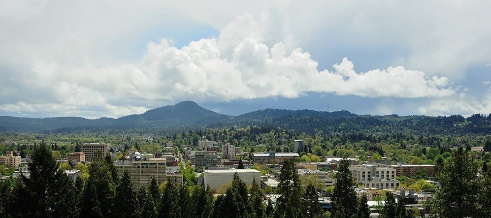 City of Eugene landscape
